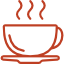 Kaffee und Webdesign Icon