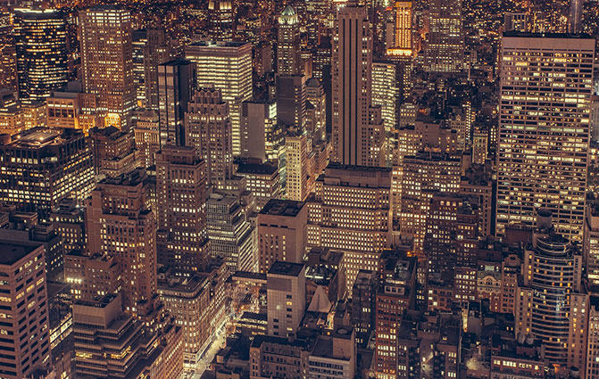 Hochhäuser in New York